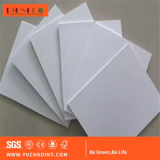 Proveedor de China, hoja de tablero de espuma de PVC laminada de cocina de 18 mm de espesor