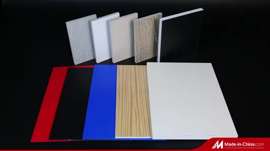 Factory Best Price Coloured PVC Foam Sheets